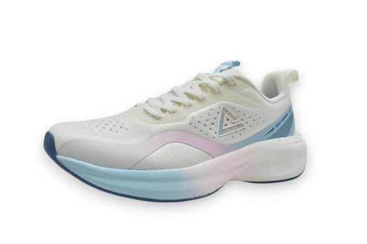 Adidași de alergare pentru femei Peak EXT52218H white/pink/blue