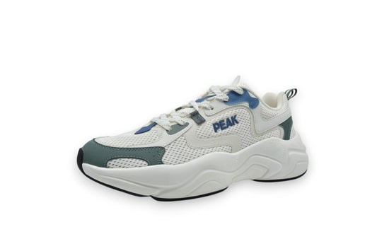Кроссовки мужские Peak Casual EXT52417E white/green