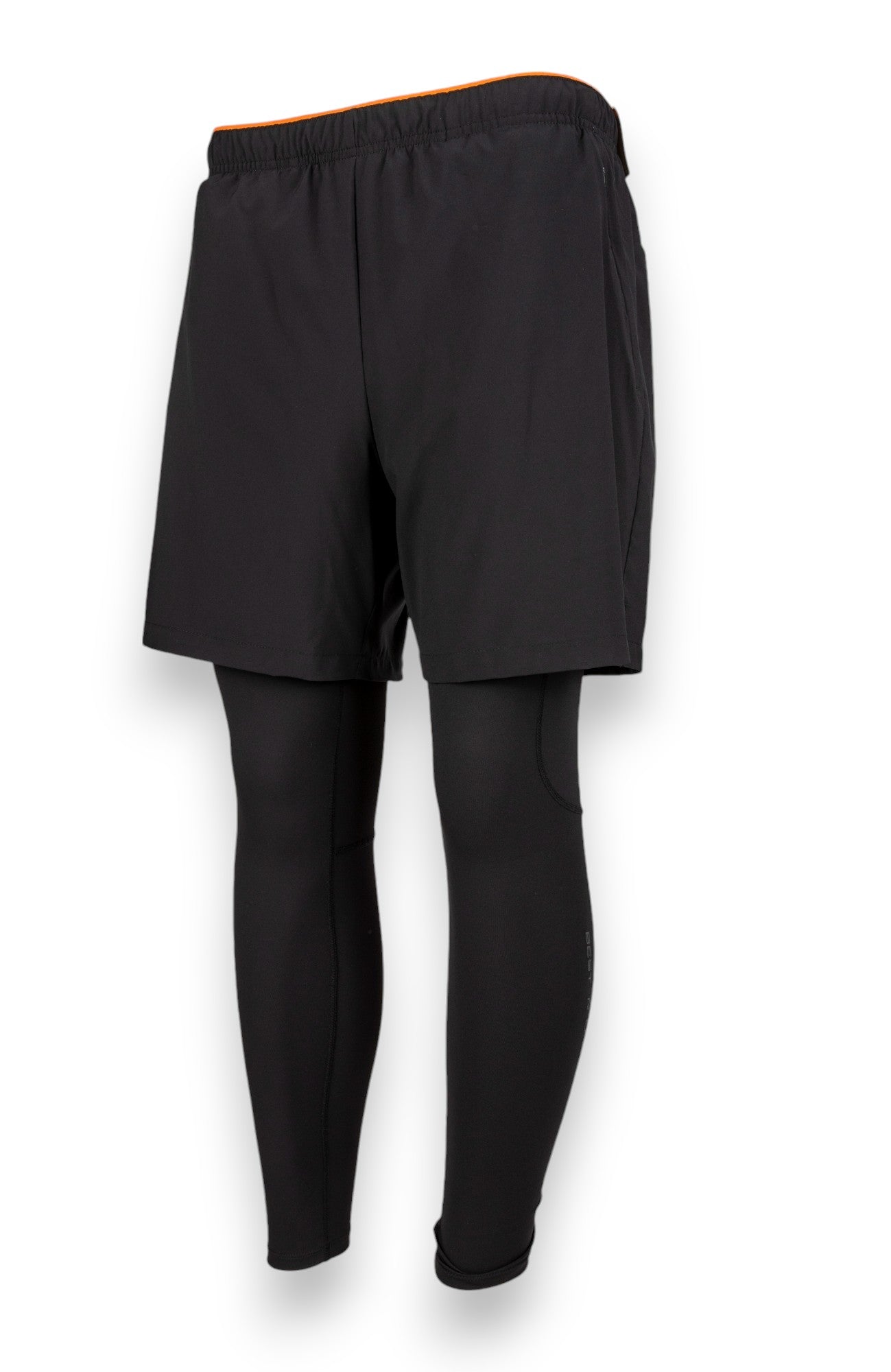 Pantaloni scurti cu colanti pentru bărbați Peak FW3244021 black