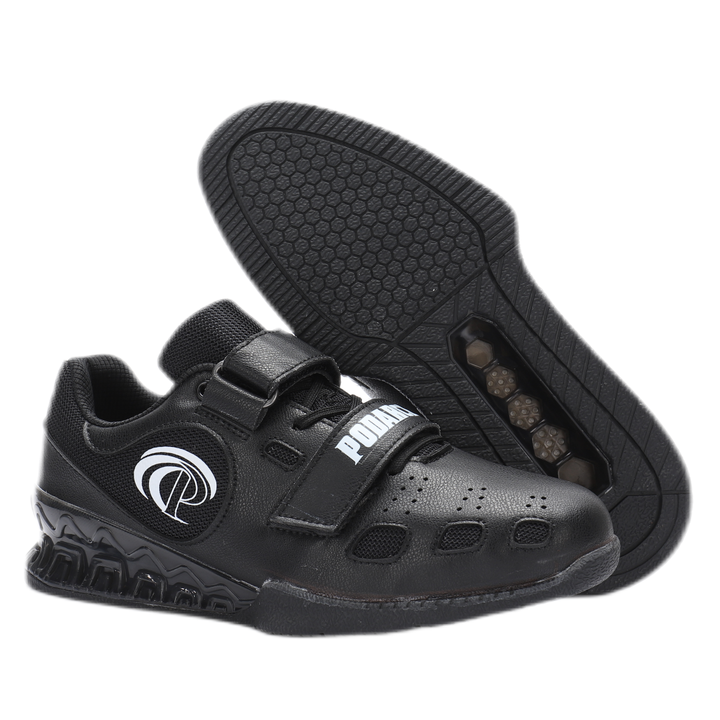 Pantofi powerlifting pentru bărbați weightlifting shoes-black GWL-WLS 932