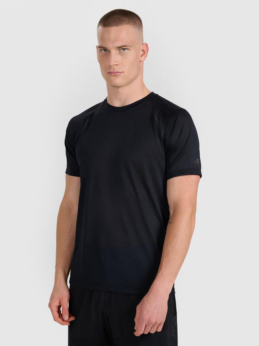 Tricou de alergare pentru bărbați  4F M1499 4FWAW25TFTSM1499 deep black