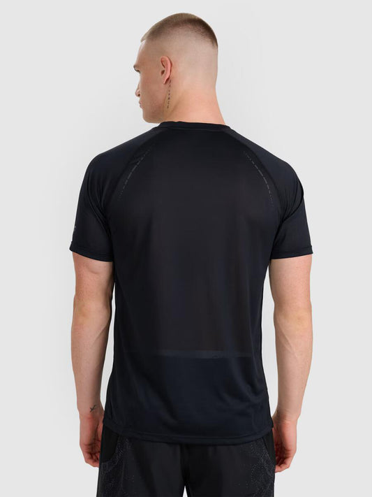 Tricou de alergare pentru bărbați  4F M1499 4FWAW25TFTSM1499 deep black