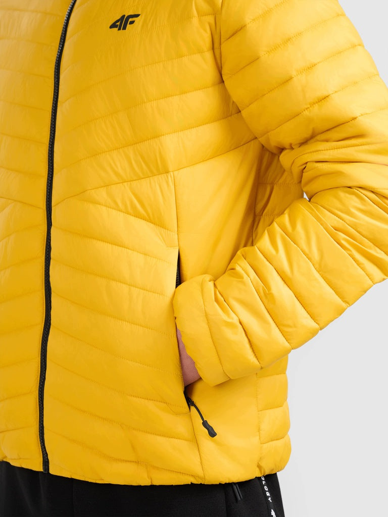 Мужской пуховик 4F M0934 4FWAW26TDJAM0934 yellow