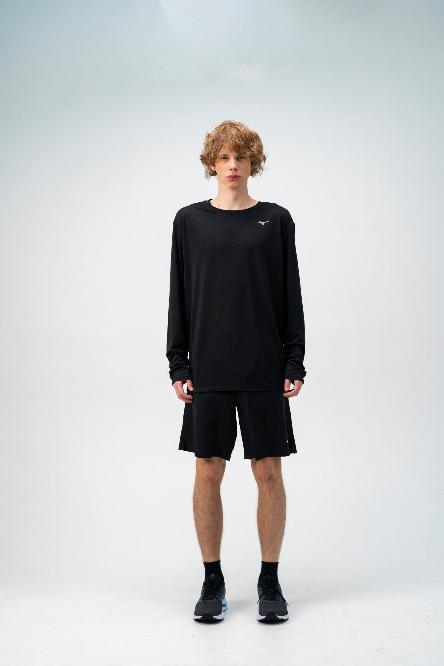 Лонгслив для бега Mizuno Impulse Core ls tee j2gaa520 09