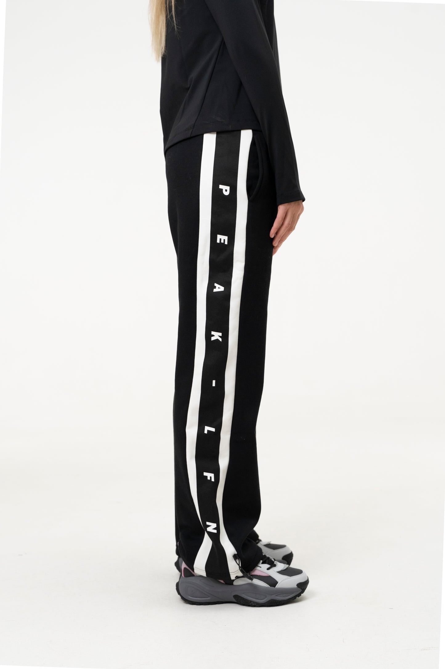 Женские cпортивные штаны на флисе Peak FW3244048 black