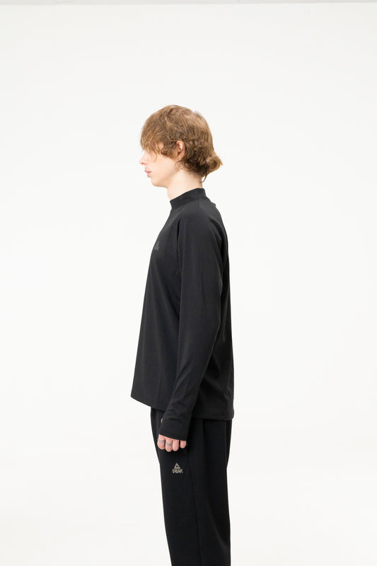 Longsleeve pentru bărbați Peak FW6244011 black