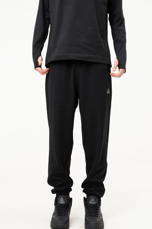 Pantaloni tricotate pentru bărbați casual Peak fleece FW3244067 black