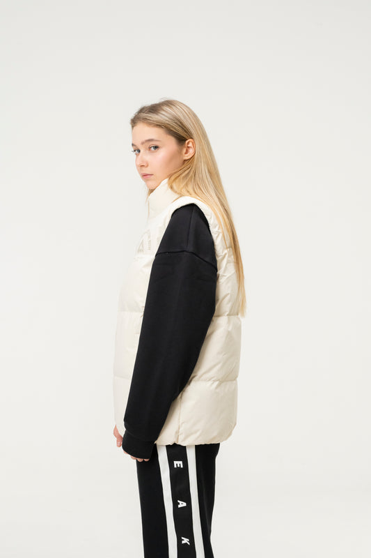 Женский пуховый жилет Peak FW4244030 beige