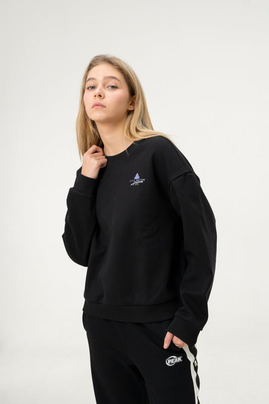 Женский джемпер Peak Casual FW6244142 black