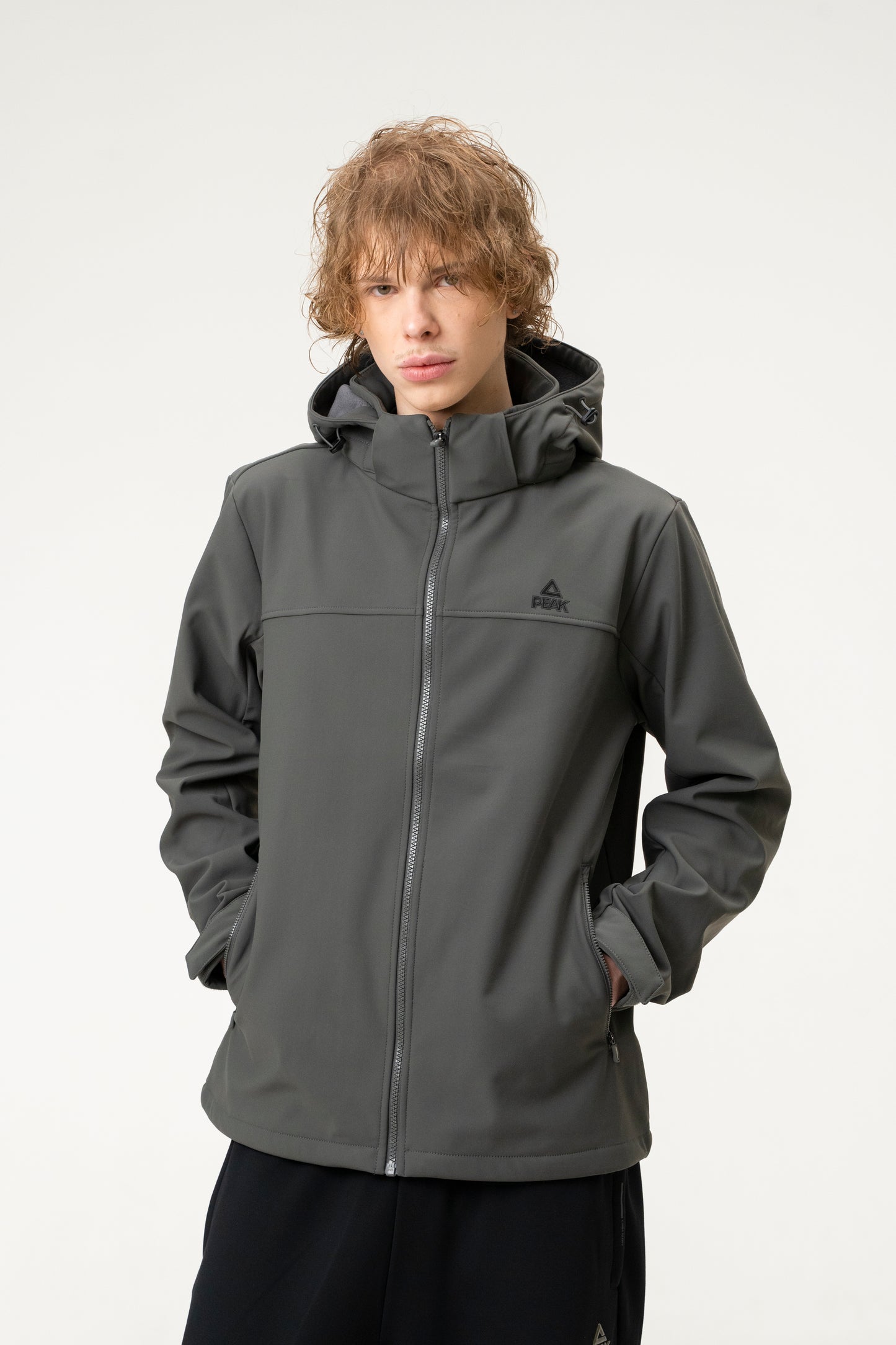 Jachetă pentru bărbați Peak FW6244321 dk.grey