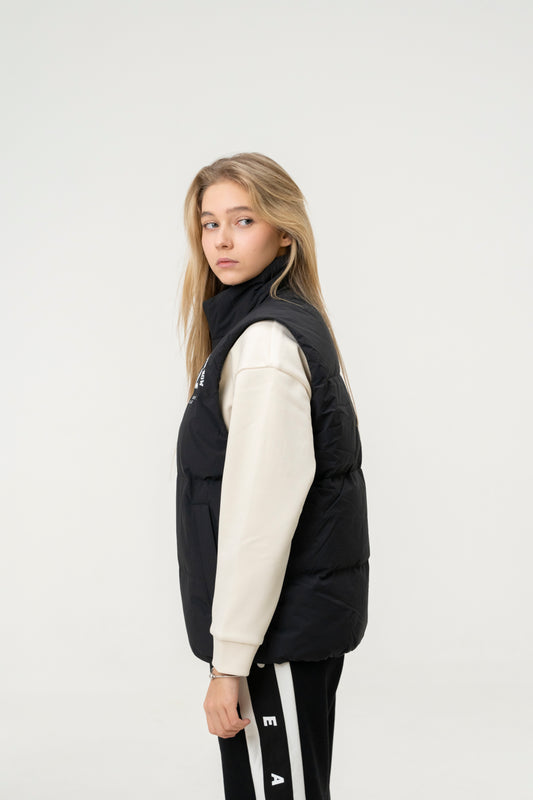 Женский пуховый жилет Peak FW4244030 black