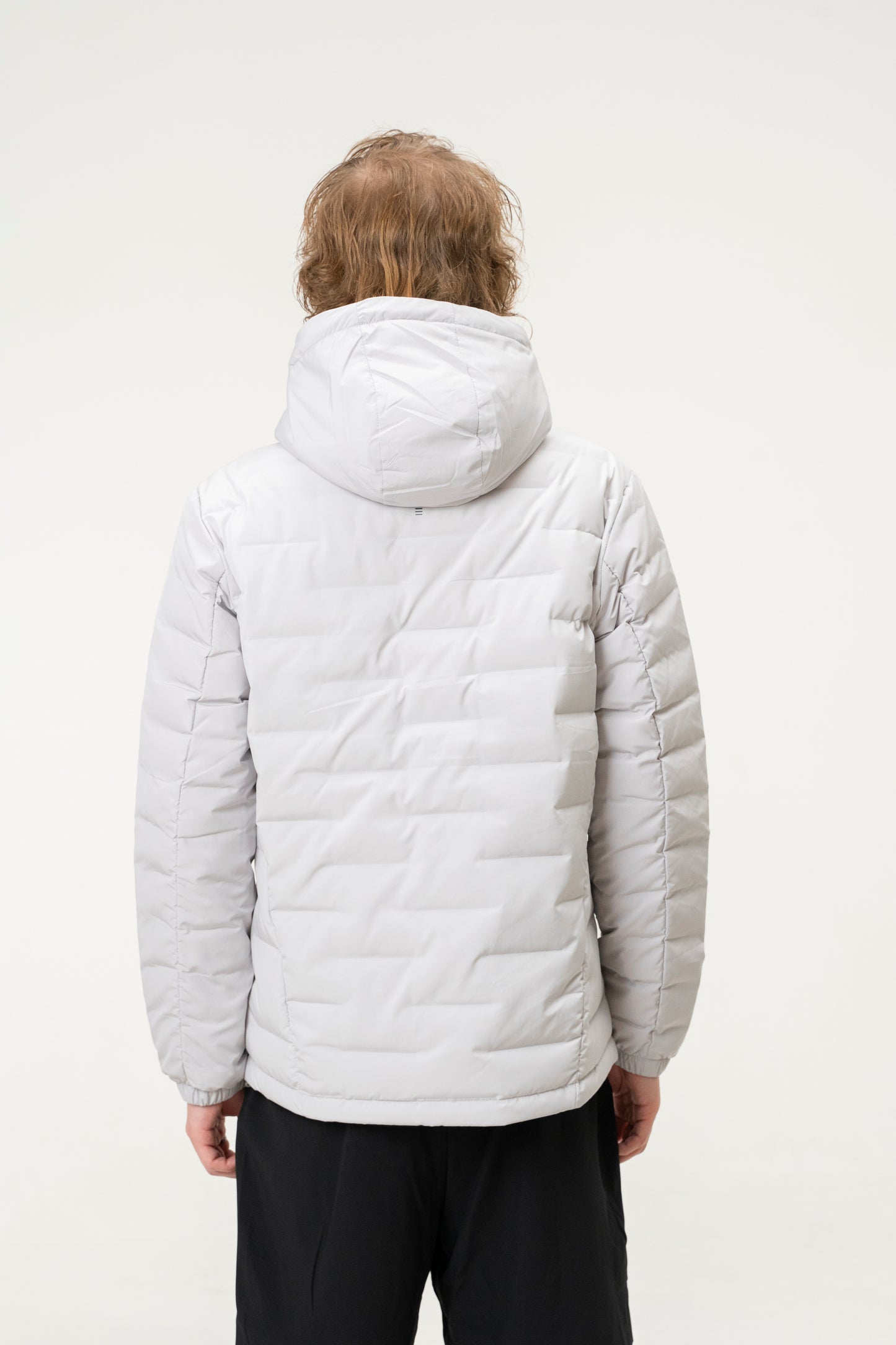 Мужской пуховик Peak FW5244177 silvery grey