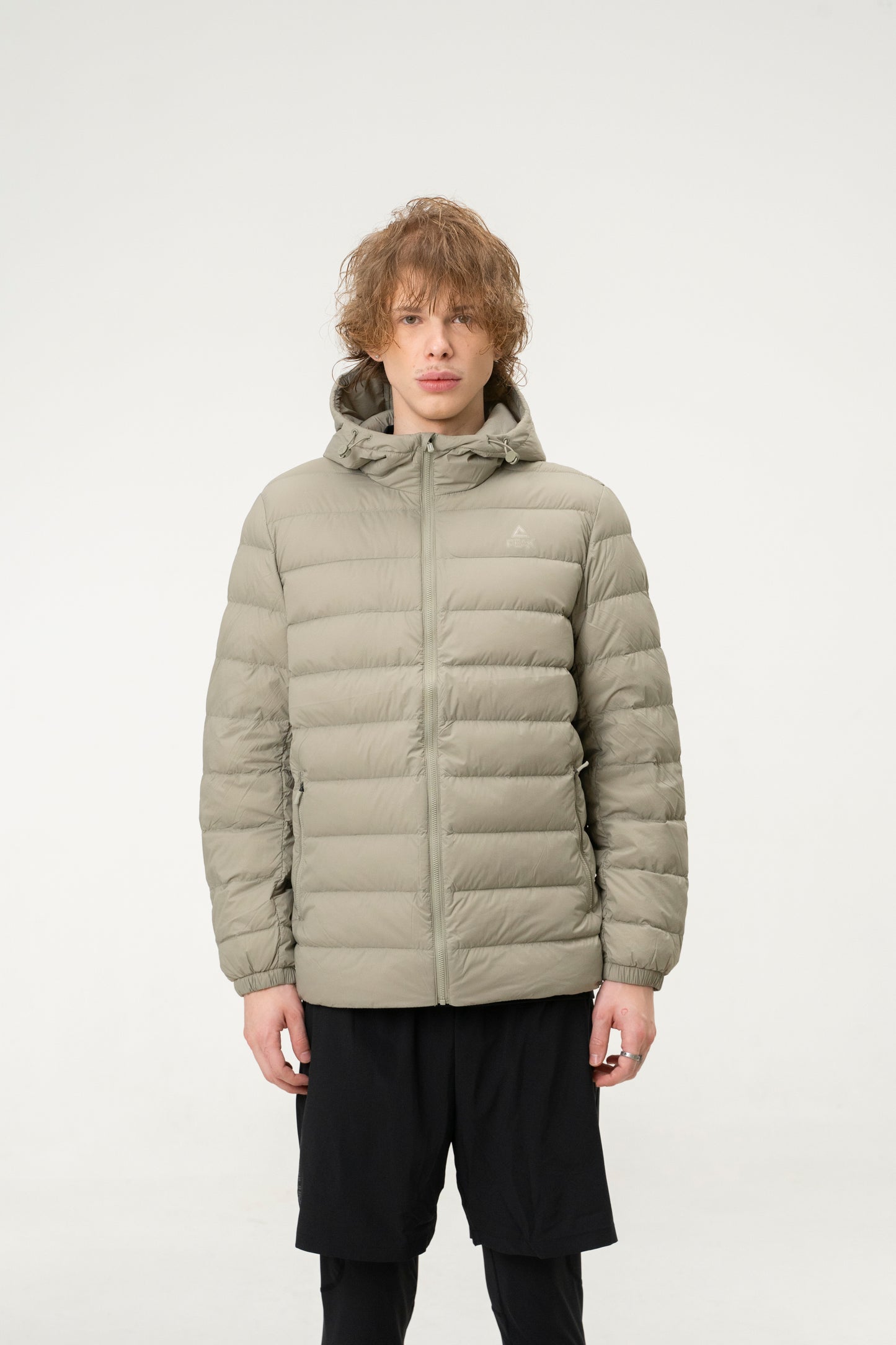 Мужской пуховик Peak FW5244267 grey olive