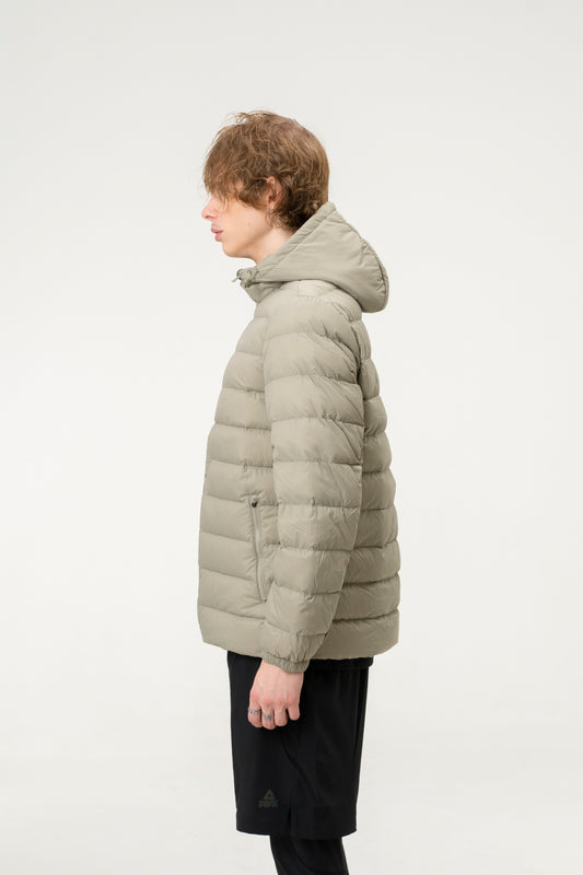Мужской пуховик Peak FW5244267 grey olive