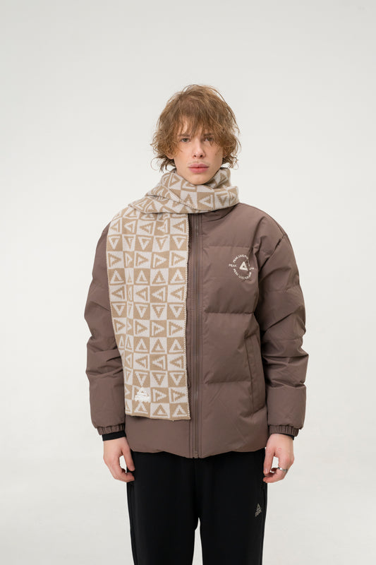 Шарф Peak K2244020 white beige