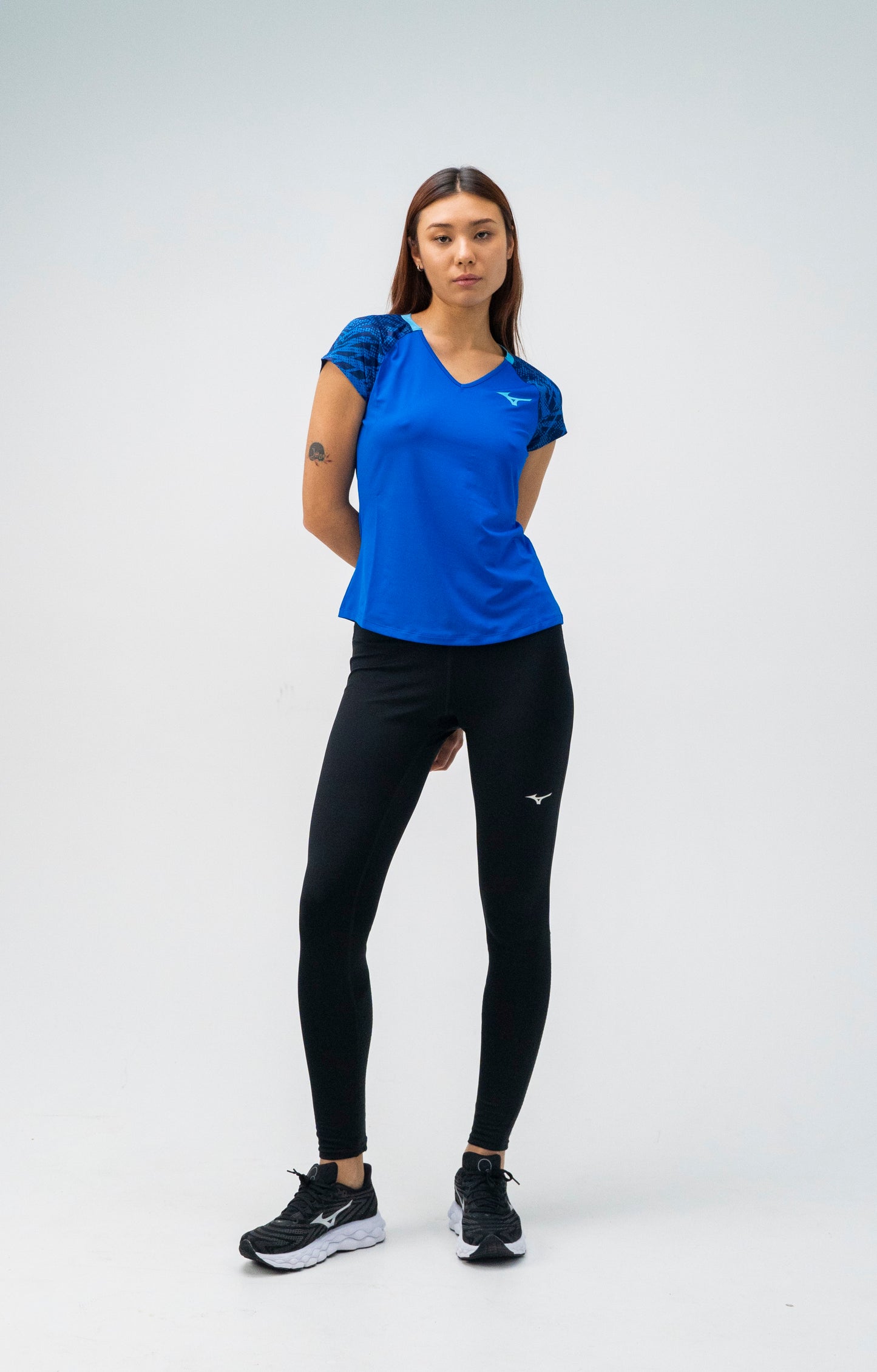 Legginși de alergare pentru femei Mizuno warmalite tight j2gba703 90