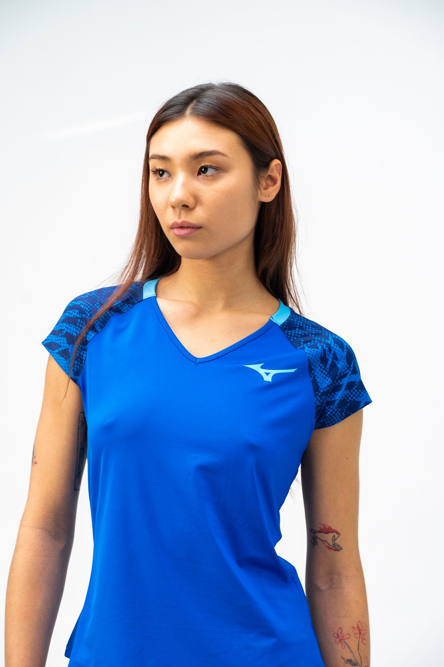 Tricou de tenis pentru femei Mizuno Mugen Printed Tee(W) 62GAB700 24