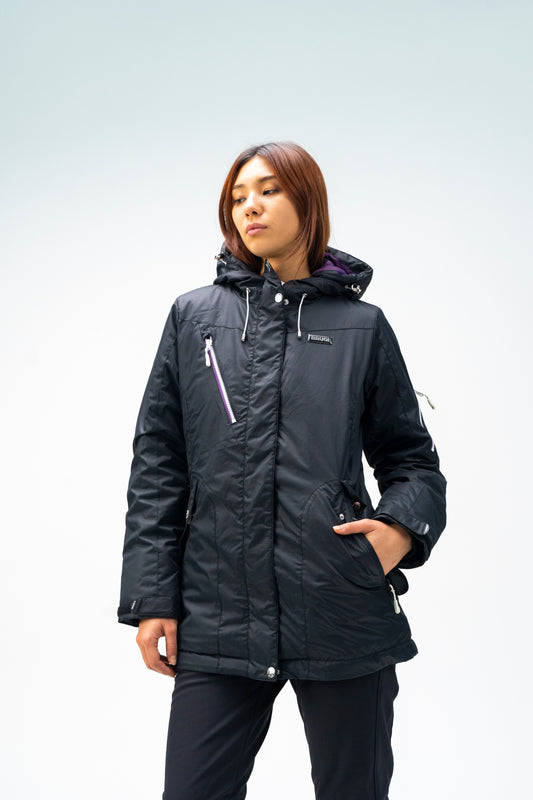 Женская лыжная утепленная куртка Brugi A72N RSA