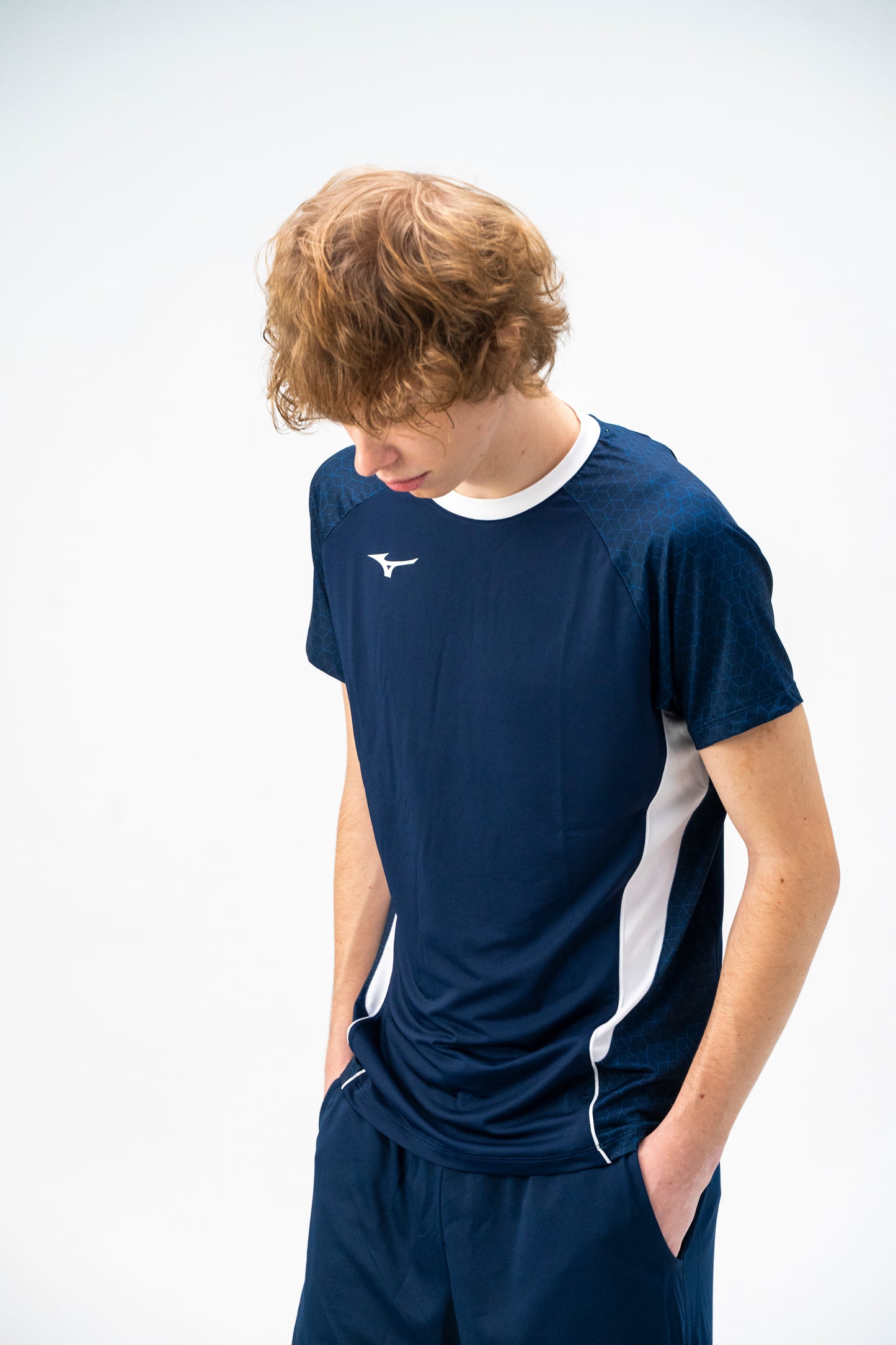 Tricou pentru volei Mizuno Premium High-Kyu Tee V2EA7002 14