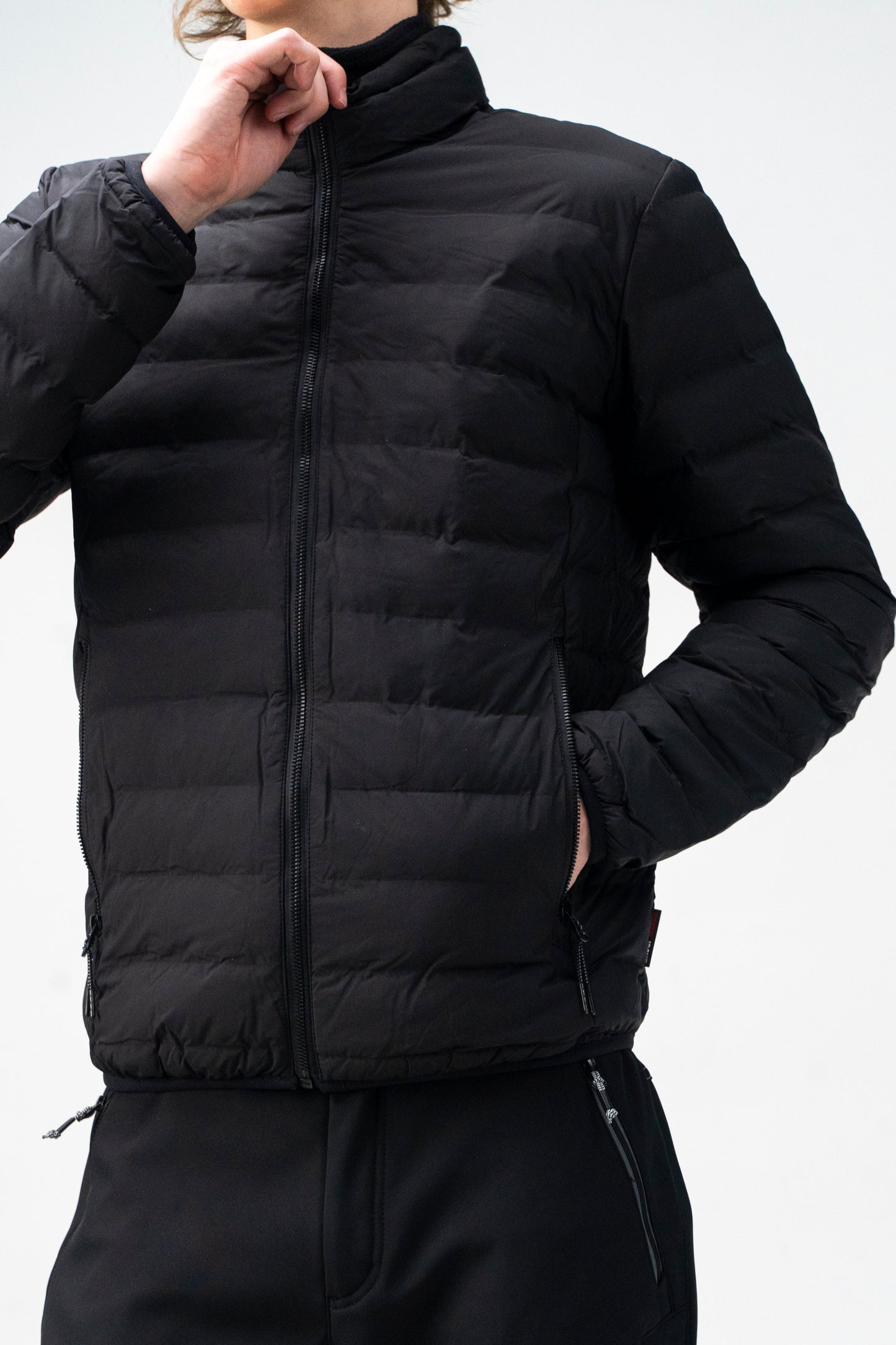 Мужская стеганая куртка без капюшона Brugi N61B 500