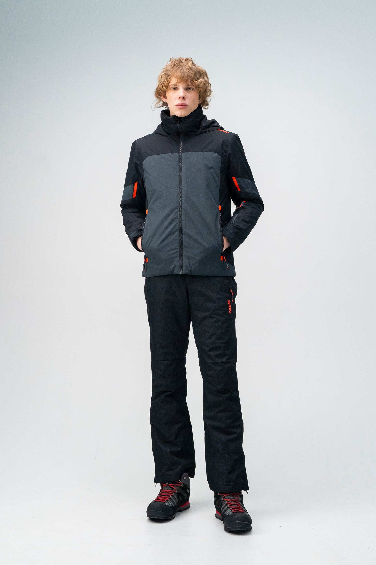 Pantaloni de ski pentru bărbați Brugi AH1C T54T 500