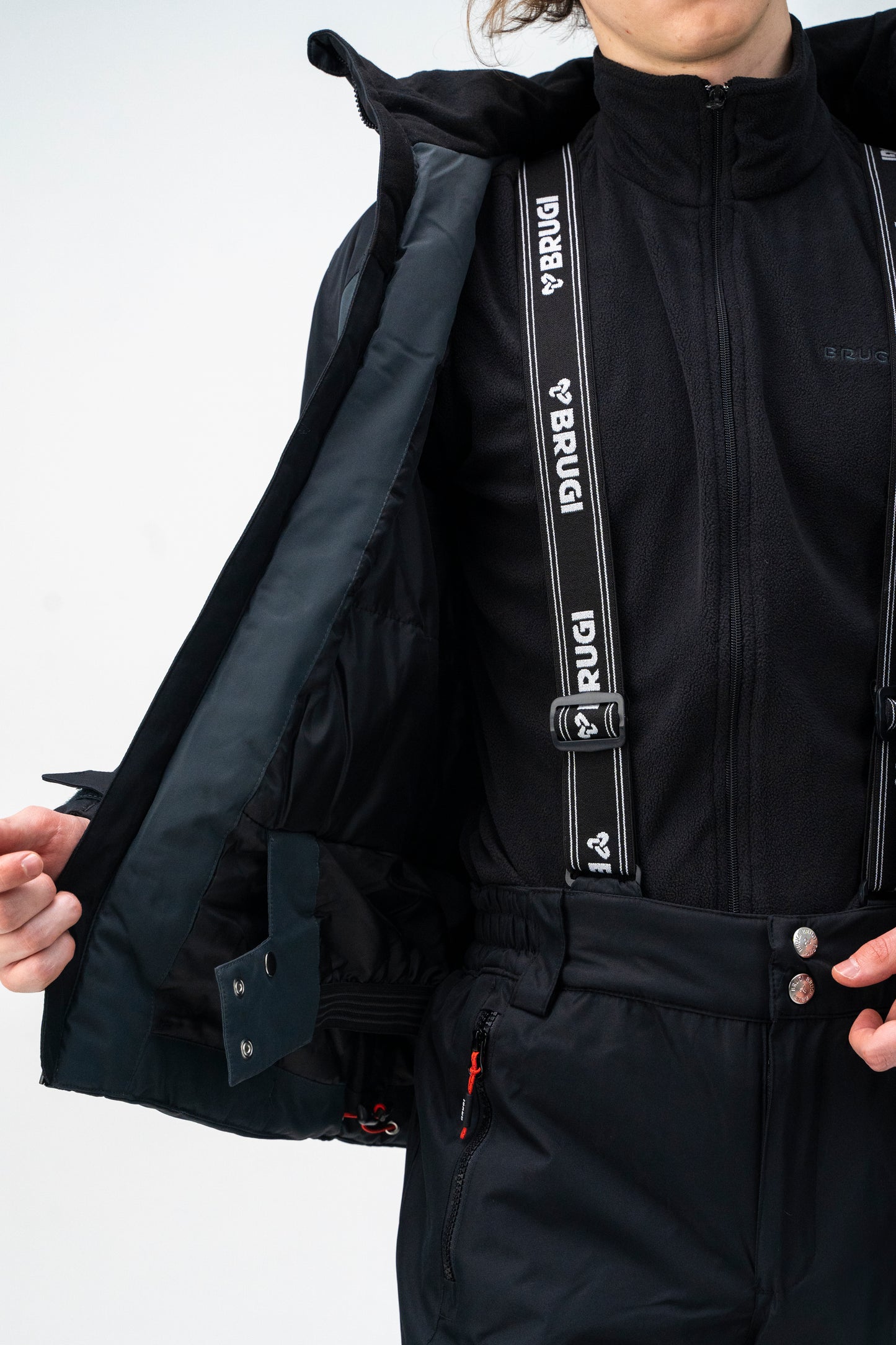 Pantaloni de ski pentru bărbați Brugi AH1C T54T 500