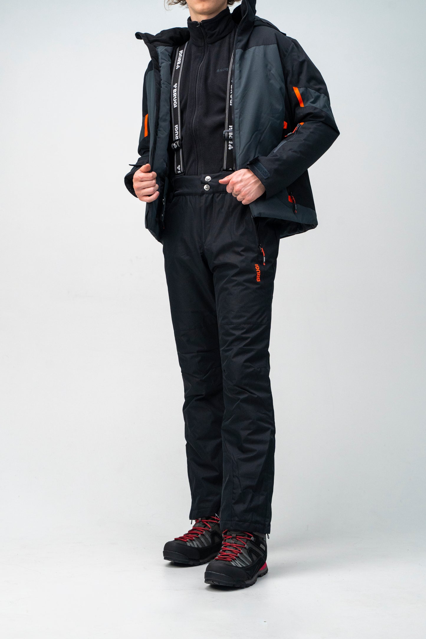 Pantaloni de ski pentru bărbați Brugi AH1C T54T 500