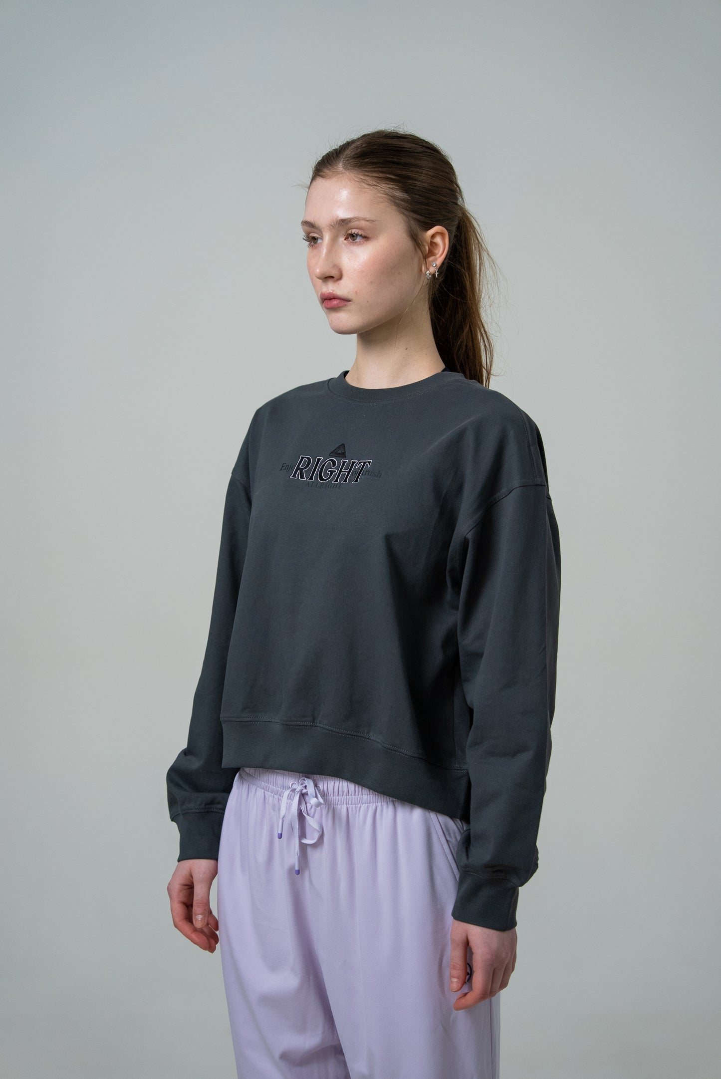 Женский батник Peak FW6253702 dk.grey