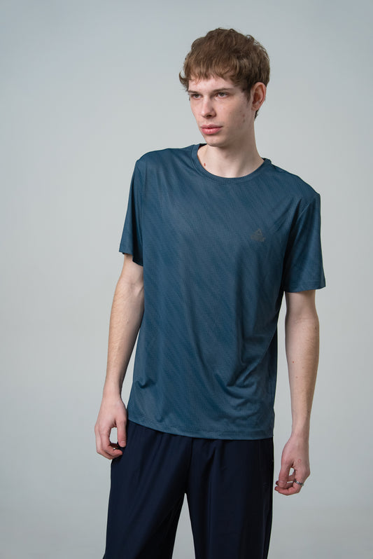 Мужская футболка для бега Peak FW6253001 blue