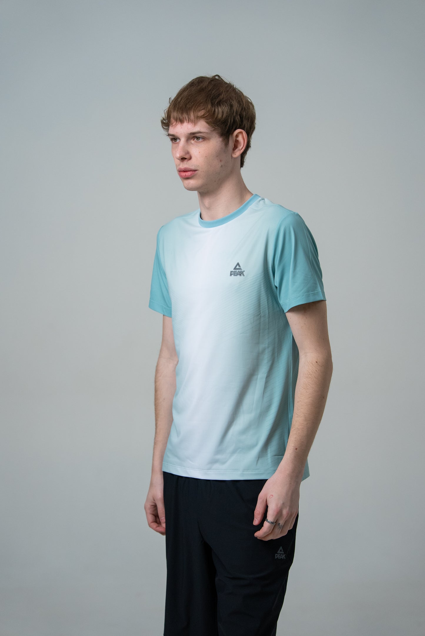 Мужская футболка для тренировок Peak FW6252161 green