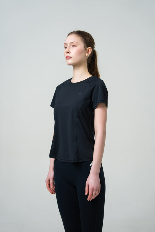 Женская футболка для бега Peak FW6253462 black