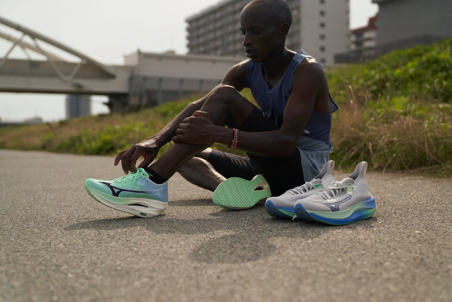 Кроссовки мужские для бега Mizuno WAVE REBELLION PRO 3 U1GD2530 01