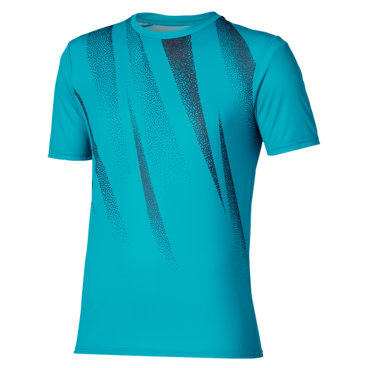 Tricou de alergare pentru bărbați Mizuno Core Graphic SS Tee J2GAC510 32