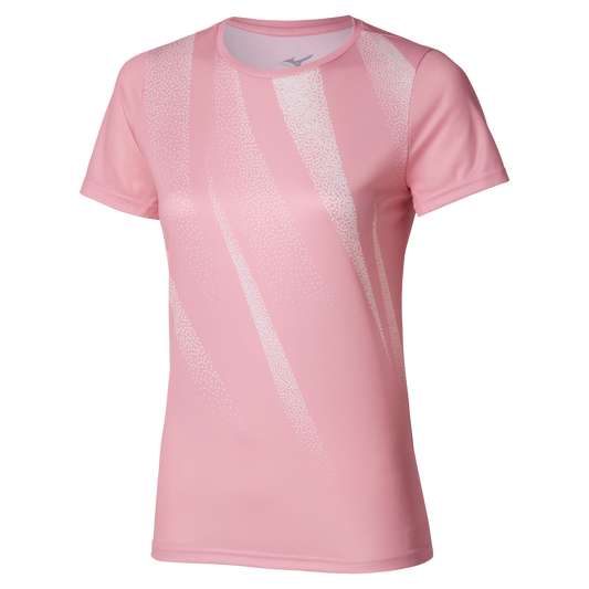 Tricou de alergare pentru femei  Mizuno Core Graphic Tee J2GAC708 61