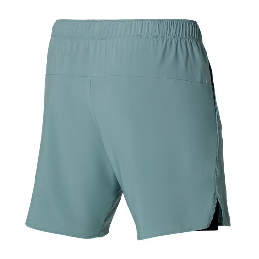 Pantaloni scurți de alergare pentru bărbați Mizuno Core 7.5 2in1 Short J2GBB00703 Lead
