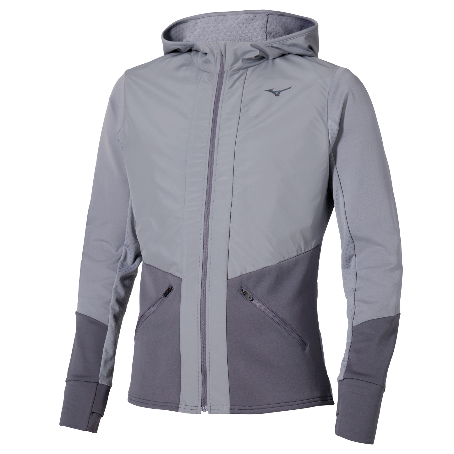 Jachetă de alergare pentru bărbați Mizuno Active Warm Hybrid FZ Hd LS J2GCC501 06