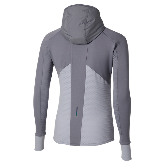 Hanorac de alergare pentru femei Mizuno Active Warm Hybrid FZ Hd LS J2GCC701 06