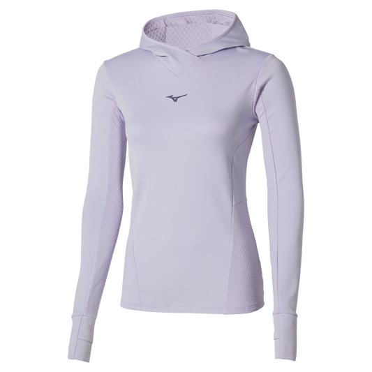 Hanorac de alergare pentru femei Mizuno Active Warm Hdd LS J2GCC706 04