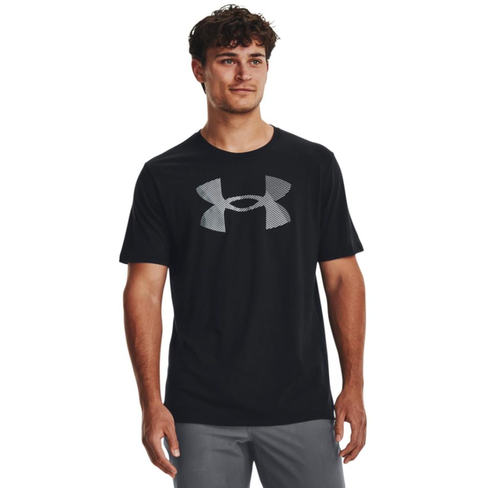 Мужская футболка Under Armour  Big Logo Fill SS-BLK 1379451-001