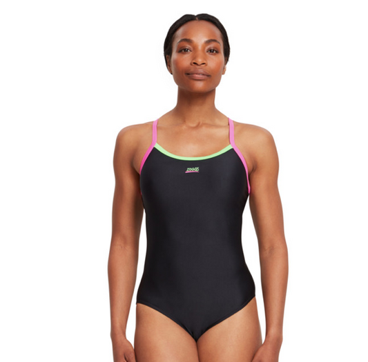 Costum de baie Zoggs Cannon Strike Back Women bklc