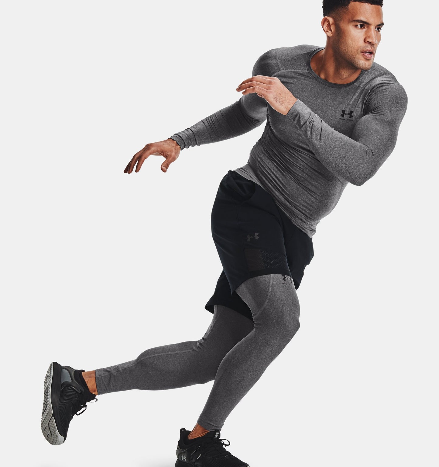 Legginși pentru alergare Under Armour Leggings 1361586-090