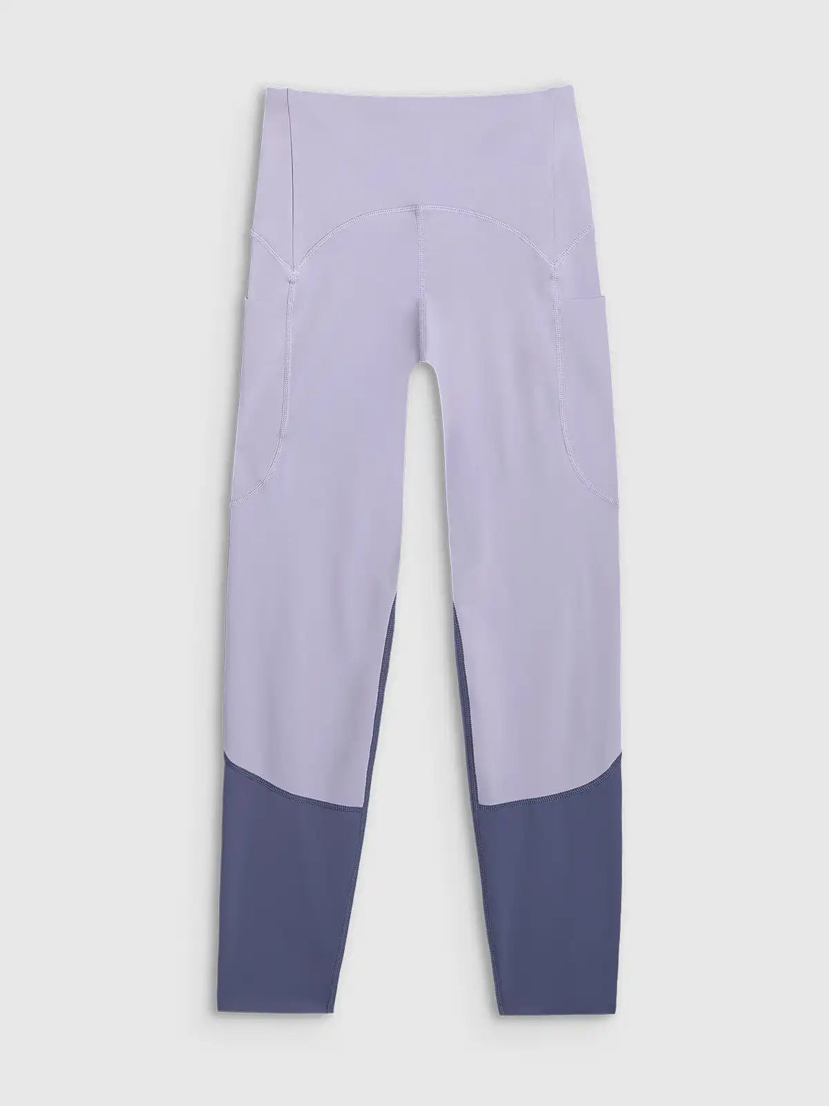Legginși de antrenament pentru femei 4F F364 4FWAW25TFTIF364 light blue
