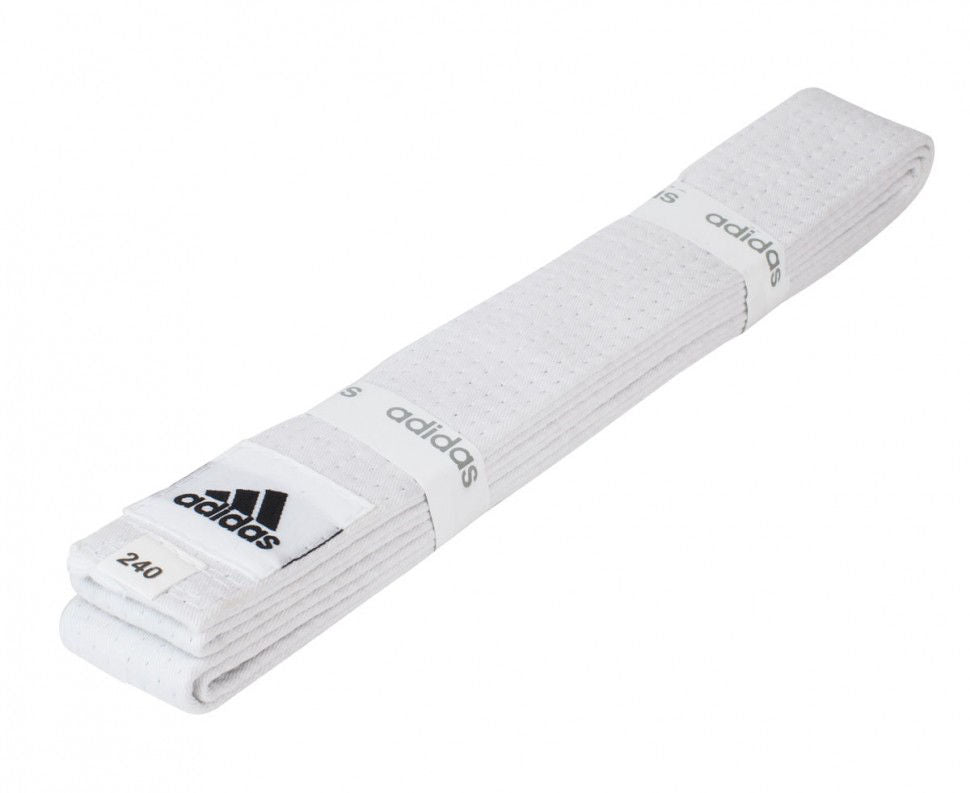 Пояс для кимоно adib220p club color belt polybag pack white