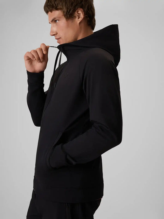 Мужской батник на молнии для фитнеса 4F M0973 4FWAW26TFSWM0973 deep black