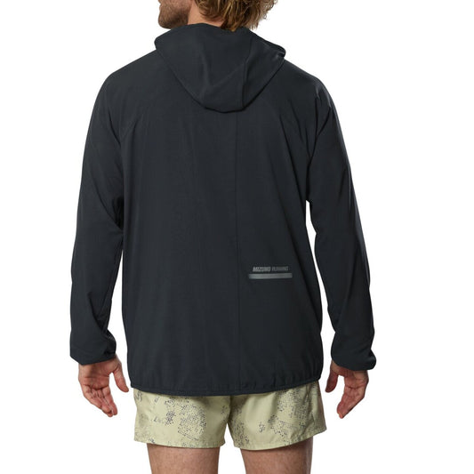 Jachetă de alergare pentru bărbați Mizuno Active Alpha Hooded Jacket J2GED001 09