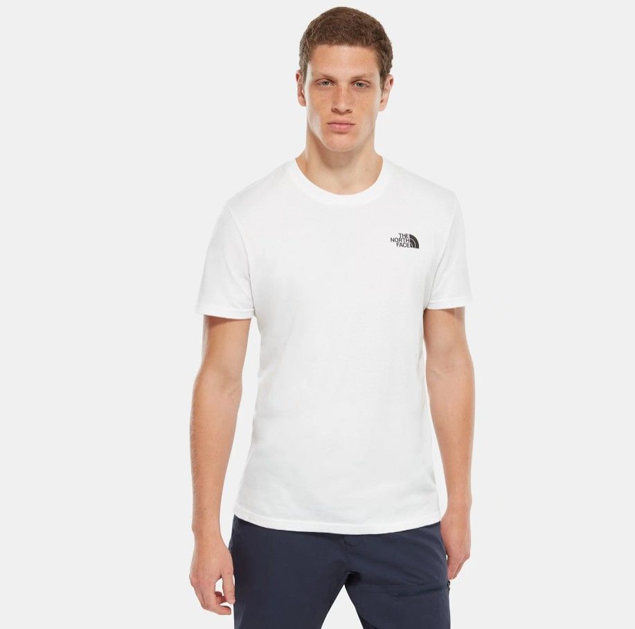 Tricou TheNorthFace S/S SIMPLE DOME TE TNF WHITE,NF0A2TX5FN41