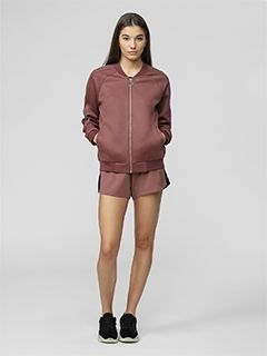 Hanorac Dama H4L21-BLD021 WOMEN-S SWEATSHIRT BURGUNDY