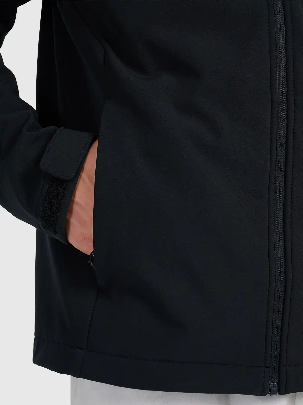 Jacheta rezistentă la vânt pentru bărbați 4FM362 4FWAW25TSOFM362 deep black