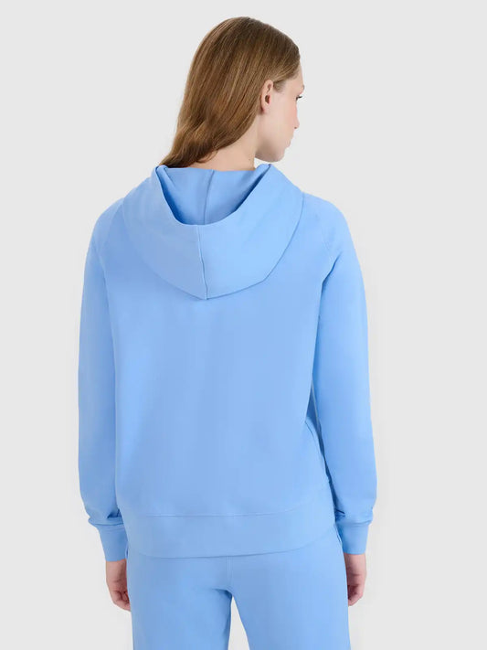 Женский батник на молнии 4F F1763 4FWMM00TSWSF1763 denim