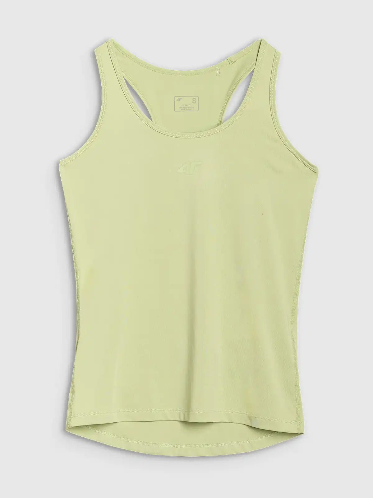 Женская майка для фитнеса 4F F414 4FRSS25TFSLF414 Light green